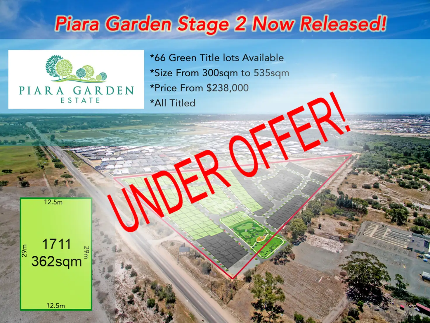 Main view of Homely land listing, LOT 1711, 42 Hickman Drive, Piara Waters WA 6112