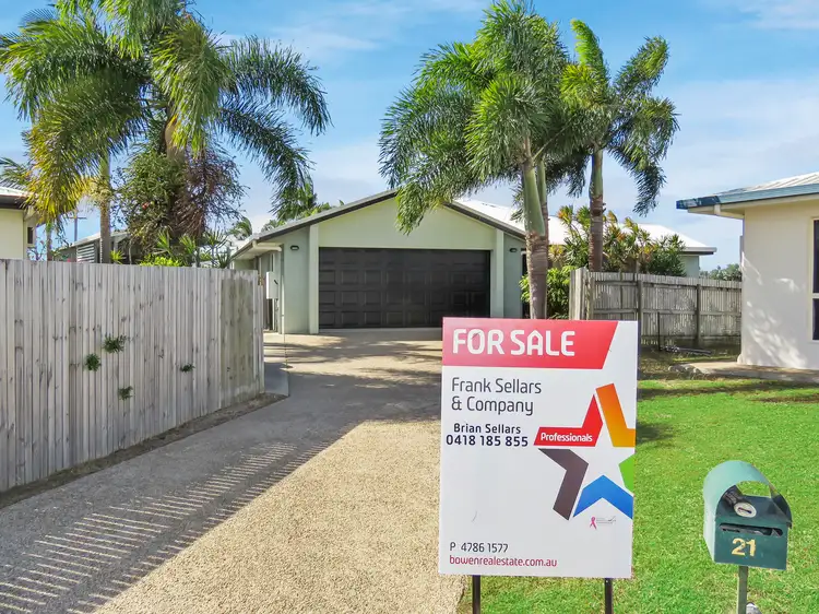 Main view of Homely house listing, 21 Hillview Place, Bowen QLD 4805