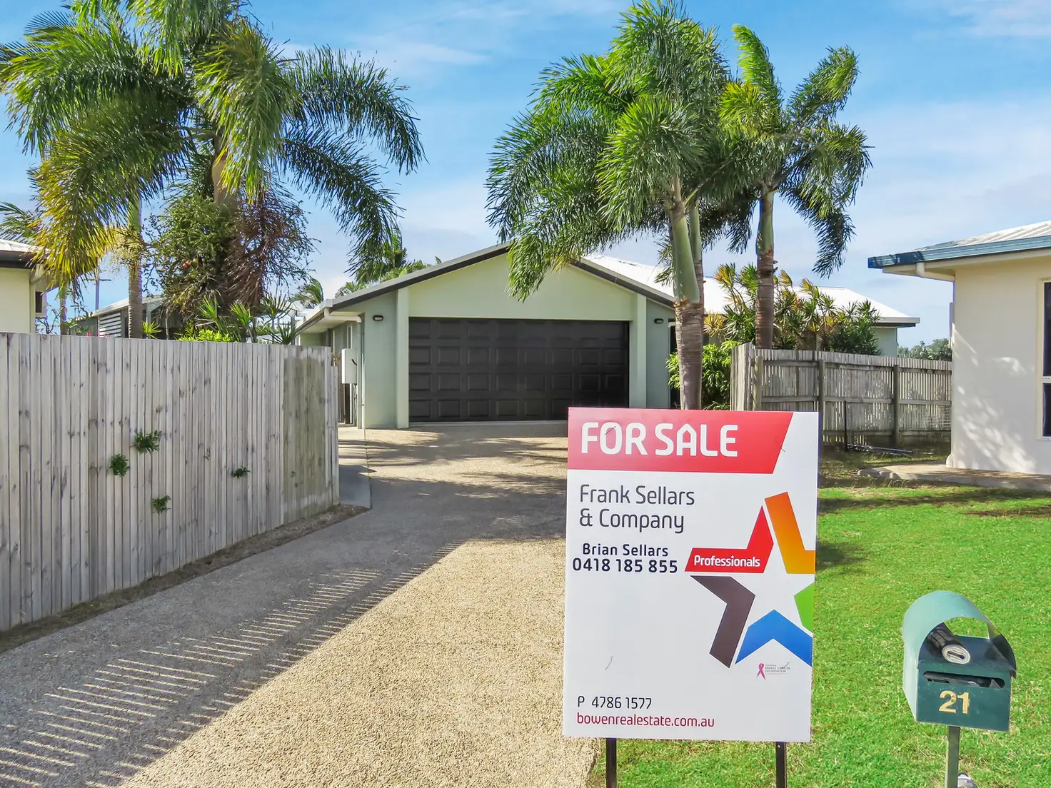 Main view of Homely house listing, 21 Hillview Place, Bowen QLD 4805