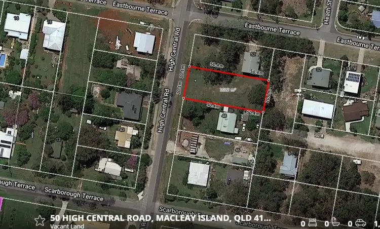 Main view of Homely land listing, 50 High Central Road, Macleay Island QLD 4184