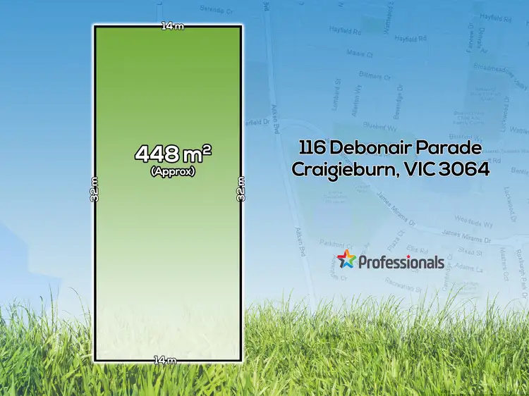 Main view of Homely land listing, 116 Debonair Parade, Craigieburn VIC 3064