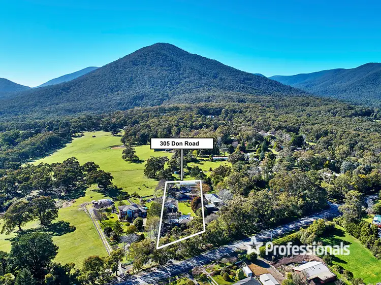 Main view of Homely house listing, 305 Don Road, Healesville VIC 3777