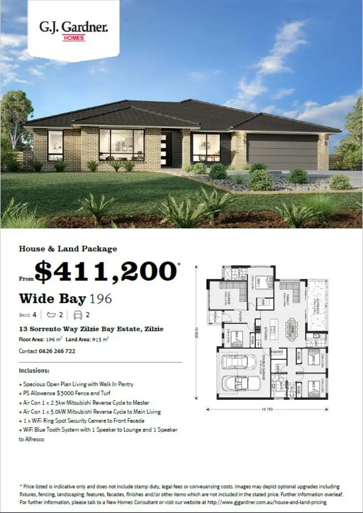 Second view of Homely land listing, 13 Sorrento Way, Zilzie QLD 4710