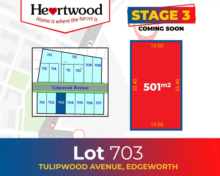 Second view of Homely land listing, LOT Lot, 217 Tulipwood Avenue, Edgeworth NSW 2285