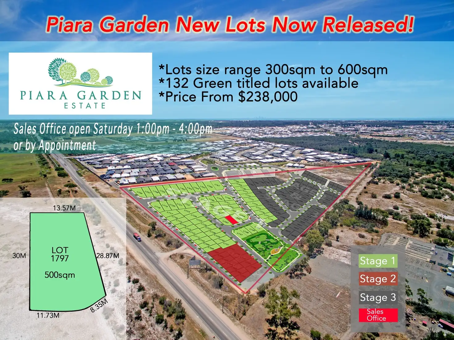 Main view of Homely land listing, LOT Lot, 1797 Lignite Avenue, Piara Waters WA 6112