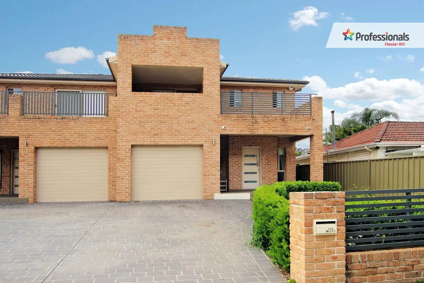 Main view of Homely semi-detached listing, 51A Woodland Road, Chester Hill NSW 2162