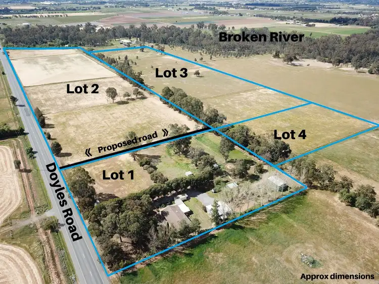 Main view of Homely rural property listing, 755 Doyles Road, Kialla VIC 3631