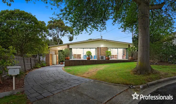 Second view of Homely house listing, 1 Jacynthe Court, Ringwood VIC 3134