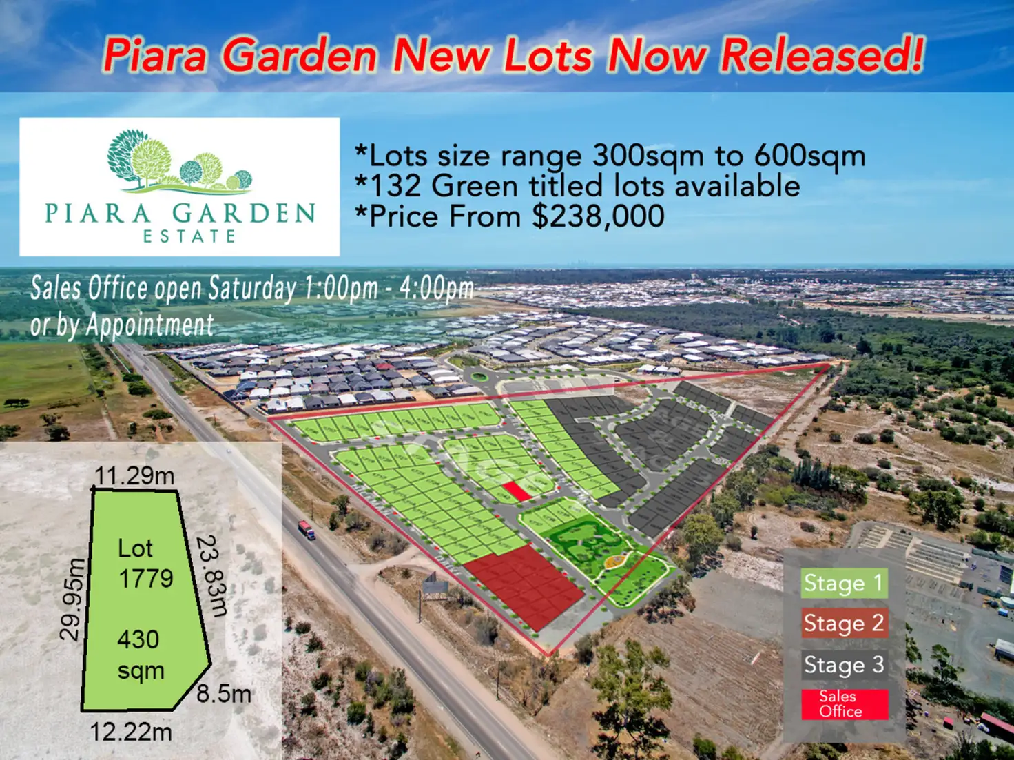 Main view of Homely land listing, Lot 1779 Greywacke Entrance, Piara Waters WA 6112