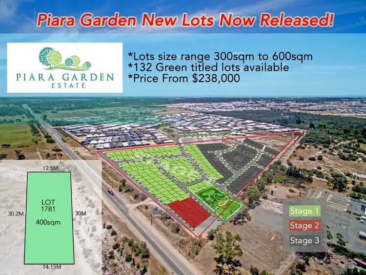 Main view of Homely land listing, Lot 1781 Coquina Chase, Piara Waters WA 6112