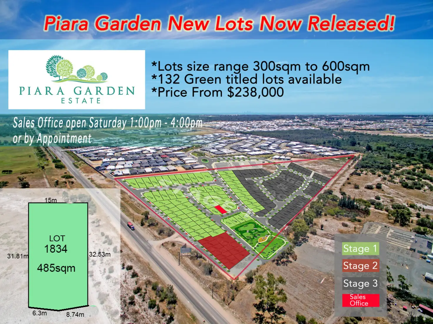 Main view of Homely land listing, Lot 1834 Greywacke Entrance, Piara Waters WA 6112