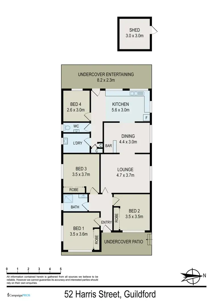 Third view of Homely house listing, 52 Harris Street, Guildford NSW 2161