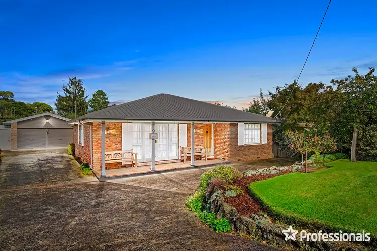 Main view of Homely house listing, 9 Sheridan Avenue, Mooroolbark VIC 3138