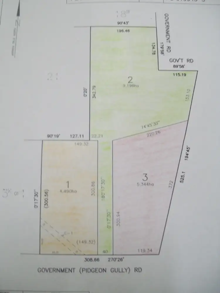 Third view of Homely land listing, 3 Pidgeon Gully Road, Maryborough VIC 3465