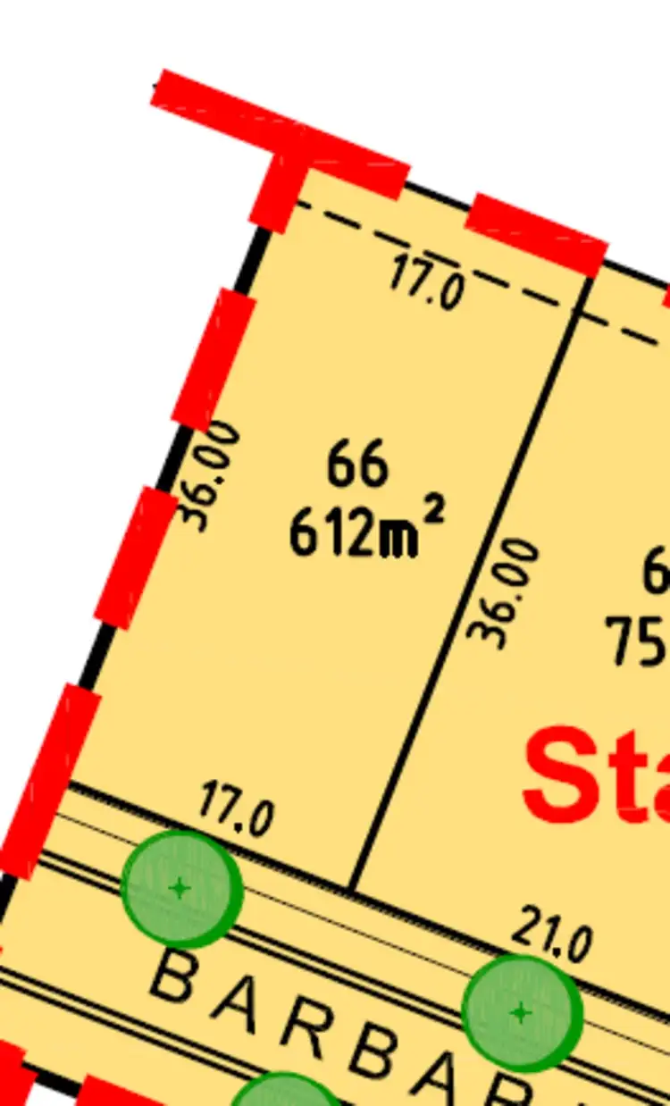 Main view of Homely land listing, LOT Lot, 66 Barbara Court, Maryborough VIC 3465