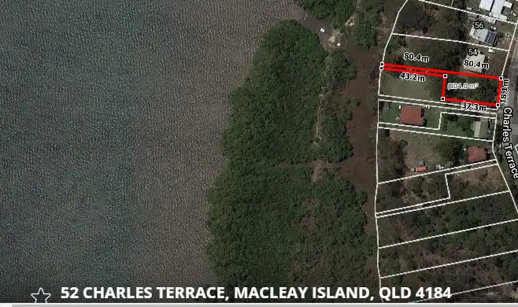 Main view of Homely land listing, 52 Charles Terrace, Macleay Island QLD 4184