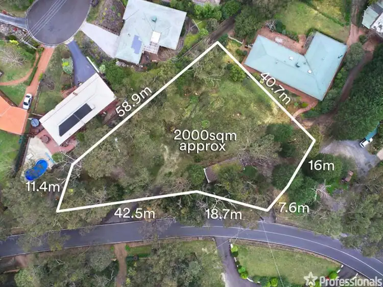 Second view of Homely land listing, 13 Merrill Crescent, Warranwood VIC 3134