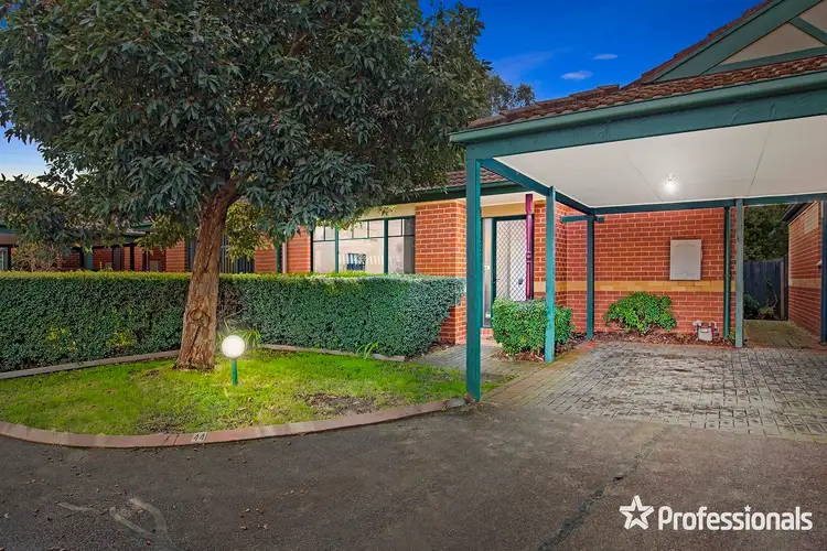 Main view of Homely unit listing, 44/355 Dorset Road, Croydon VIC 3136
