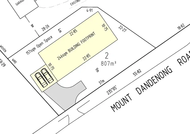 Third view of Homely land listing, 891 Mt Dandenong Road, Montrose VIC 3765