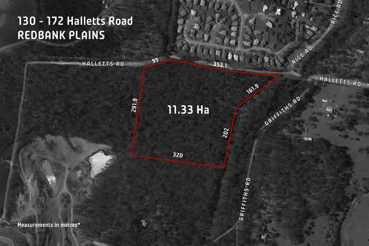 Main view of Homely land listing, 130-172 Halletts Road, Redbank Plains QLD 4301