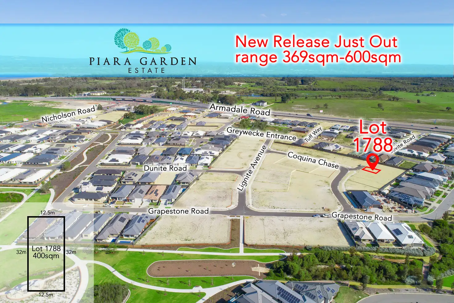 Main view of Homely land listing, Lot 1788 COQUINA Chase, Piara Waters WA 6112