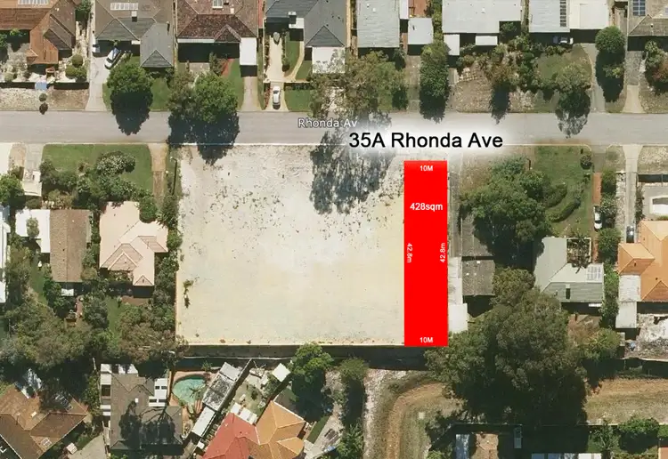 Second view of Homely land listing, 35A Rhonda Avenue, Willetton WA 6155
