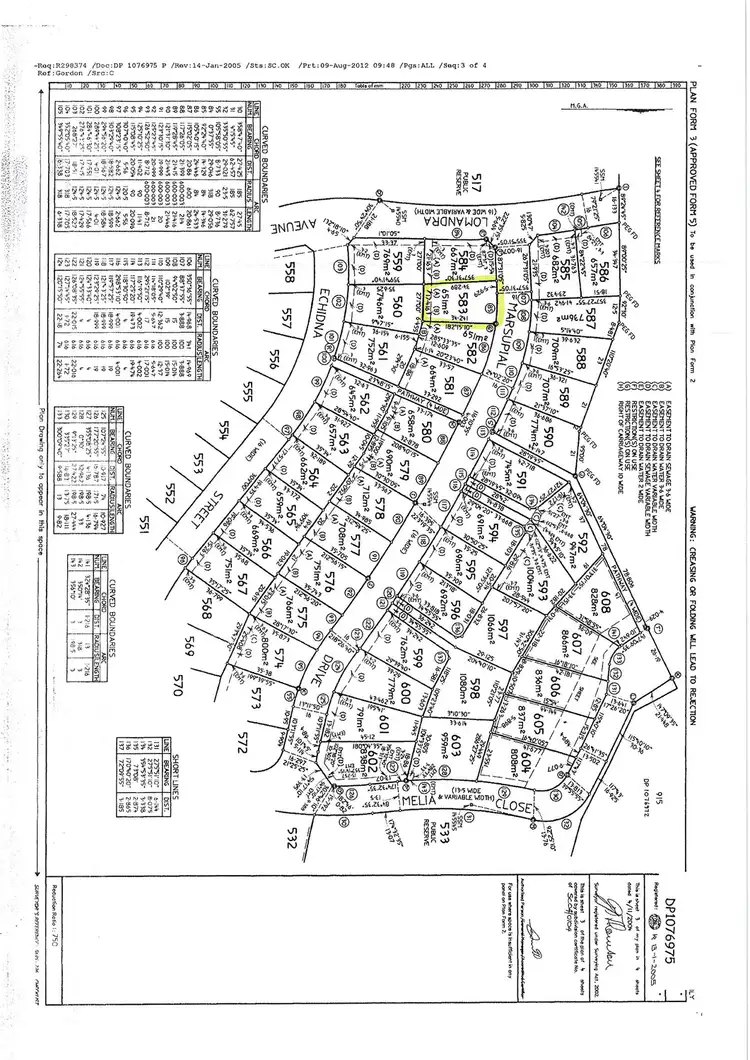 Third view of Homely land listing, Lot 583 # 49 Marsupial Drive, Pottsville NSW 2489