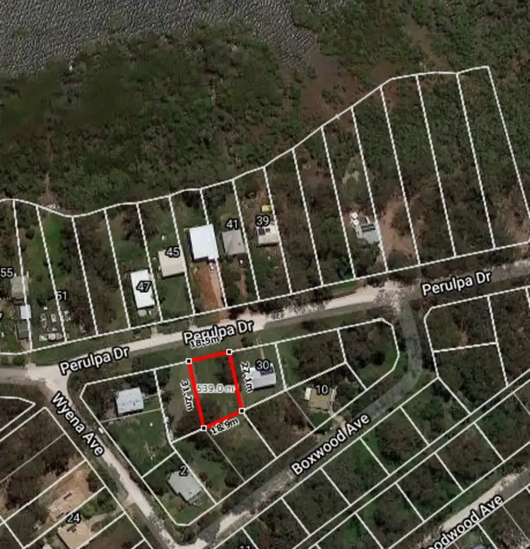 Main view of Homely land listing, 32 Perulpa Drive, Lamb Island QLD 4184