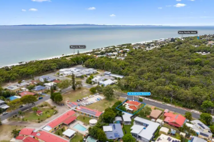Second view of Homely house listing, 34 Sixth Avenue, Woorim QLD 4507