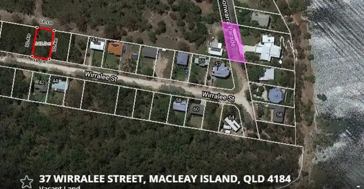 Main view of Homely land listing, 37 Wirralee Street, Macleay Island QLD 4184
