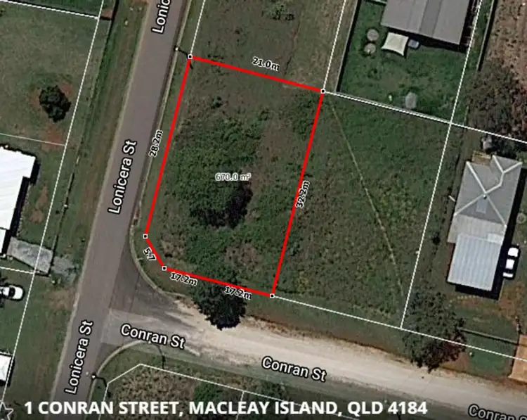 Main view of Homely land listing, 1 Conran Street, Macleay Island QLD 4184