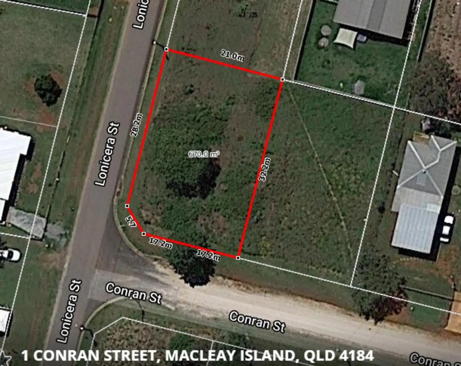 Main view of Homely land listing, 1 Conran Street, Macleay Island QLD 4184