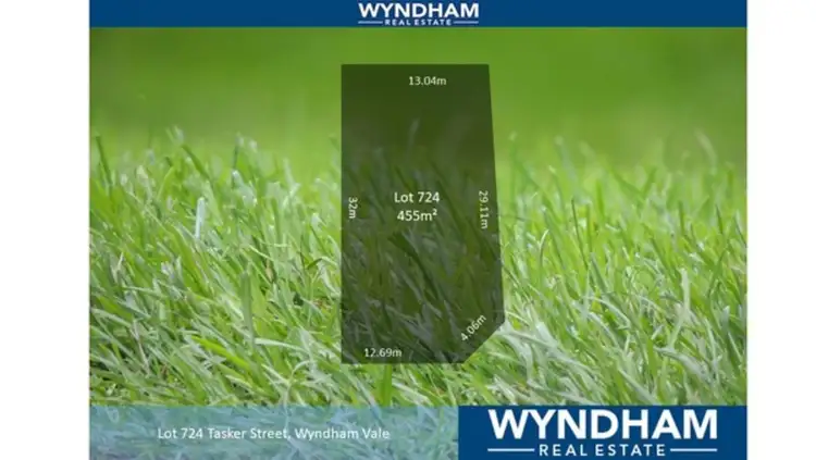 Main view of Homely land listing, LOT Lot, 724 Tasker Street, Wyndham Vale VIC 3024