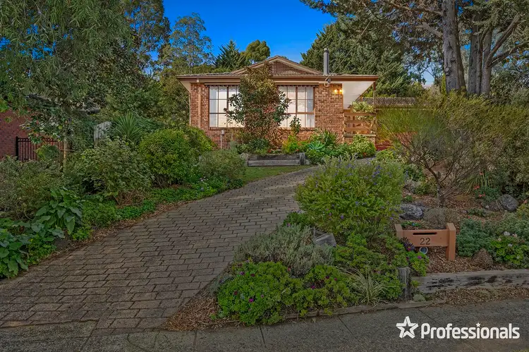 Main view of Homely house listing, 22 Highview Drive, Mooroolbark VIC 3138