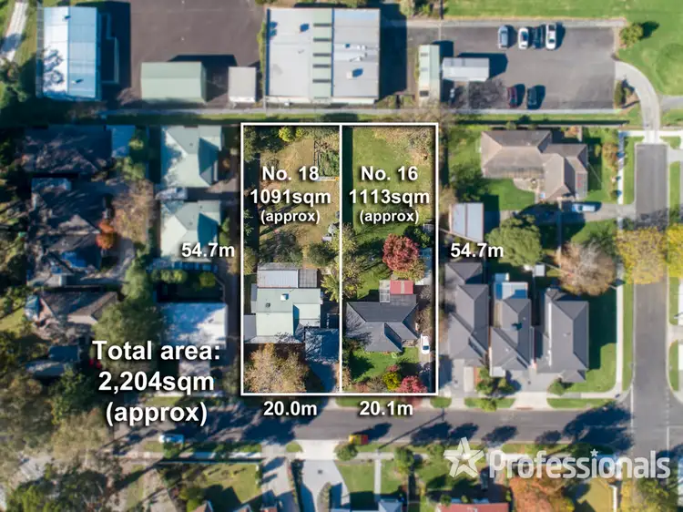 Main view of Homely house listing, 16 & 18 Maida Avenue, Bayswater VIC 3153
