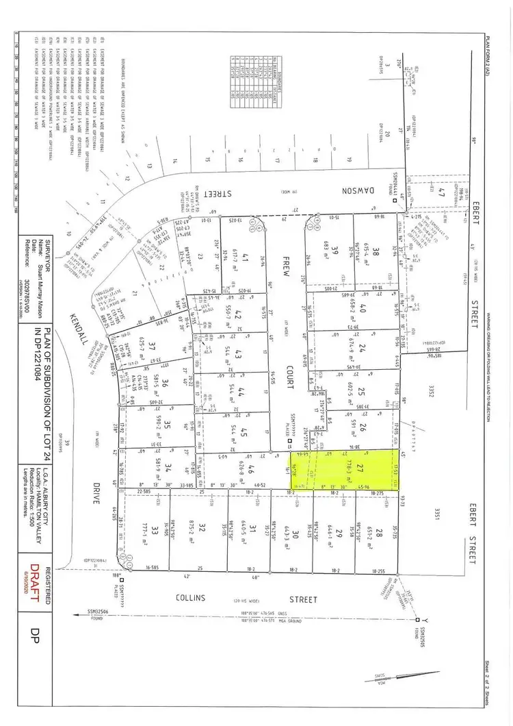 Main view of Homely land listing, LOT Lot, 27 Frew Court, Hamilton Valley NSW 2641