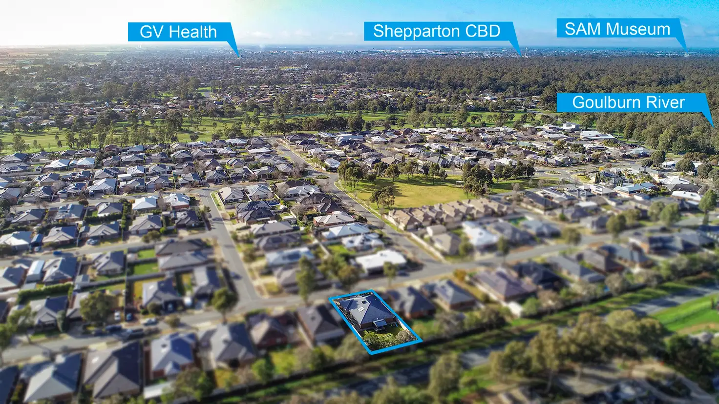 Main view of Homely house listing, 43 Kensington Drive, Shepparton VIC 3630