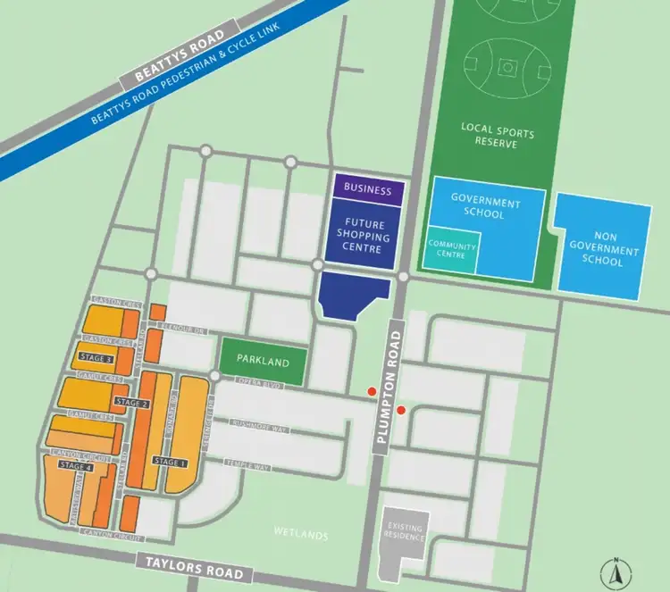 Second view of Homely land listing, Lot 247 Gamut Crescent, Bonnie Brook VIC 3335