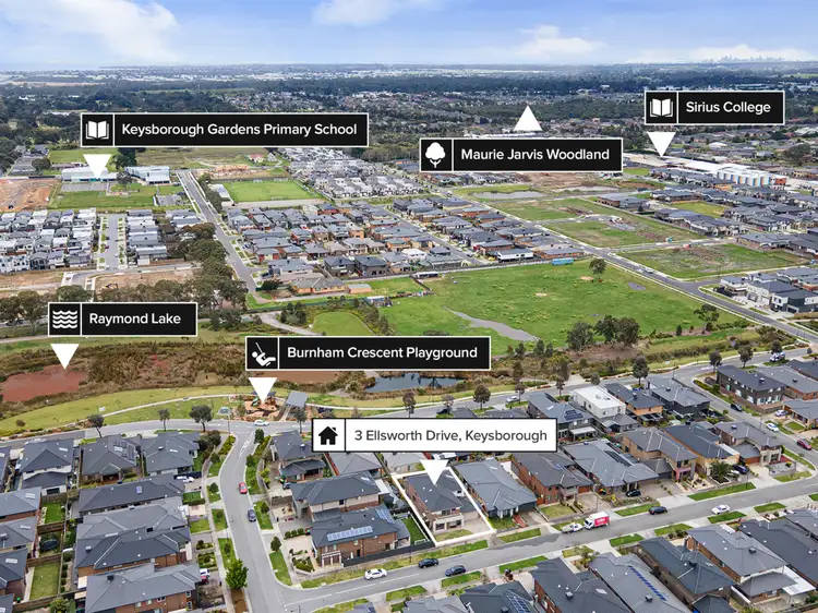Second view of Homely house listing, 3 Ellsworth Drive, Keysborough VIC 3173