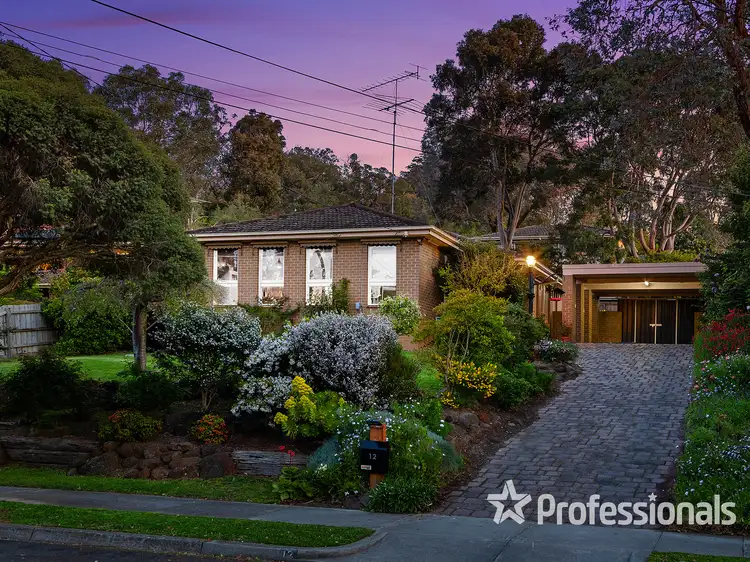 Main view of Homely house listing, 12 Piedmont Court, Croydon North VIC 3136