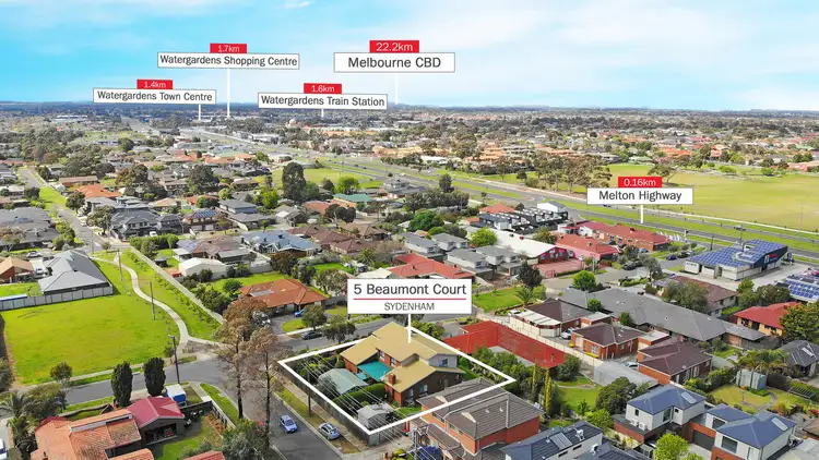 Fourth view of Homely house listing, 5 Beaumont Court, Sydenham VIC 3037