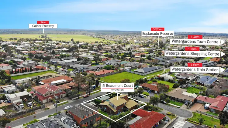 Fifth view of Homely house listing, 5 Beaumont Court, Sydenham VIC 3037