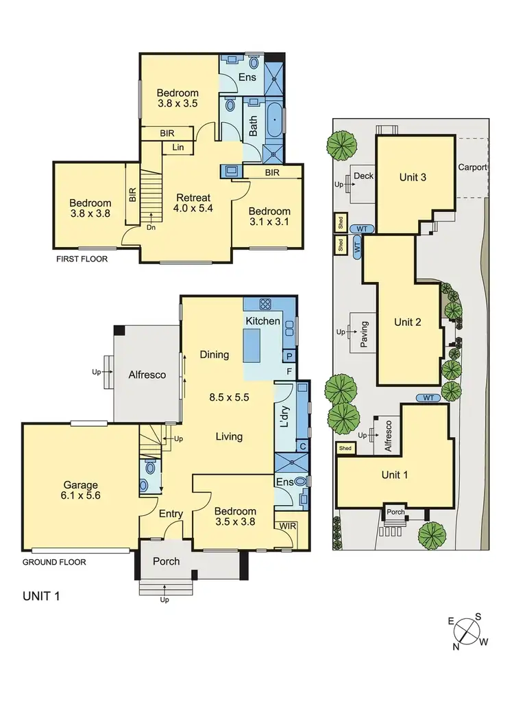 Third view of Homely townhouse listing, 1, 2 & 3/29 Springfield Road, Boronia VIC 3155