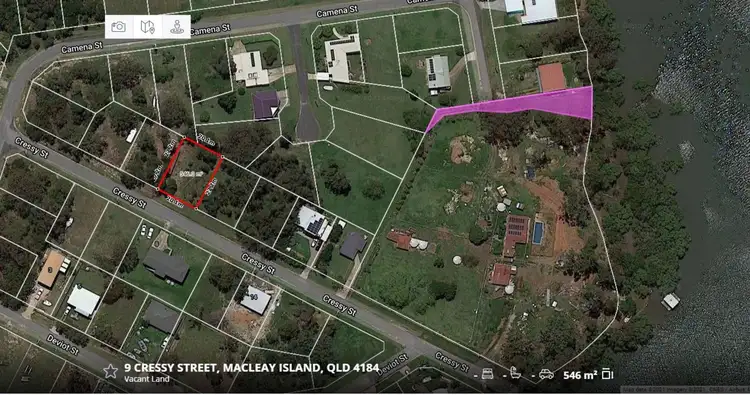 Main view of Homely land listing, 9 Cressy Street, Macleay Island QLD 4184