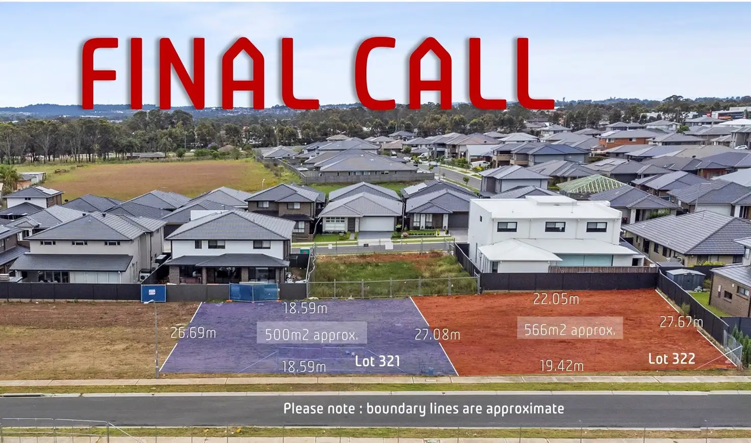 Main view of Homely land listing, Lot 322@ 344 Frontiers Road, Edmondson Park NSW 2174