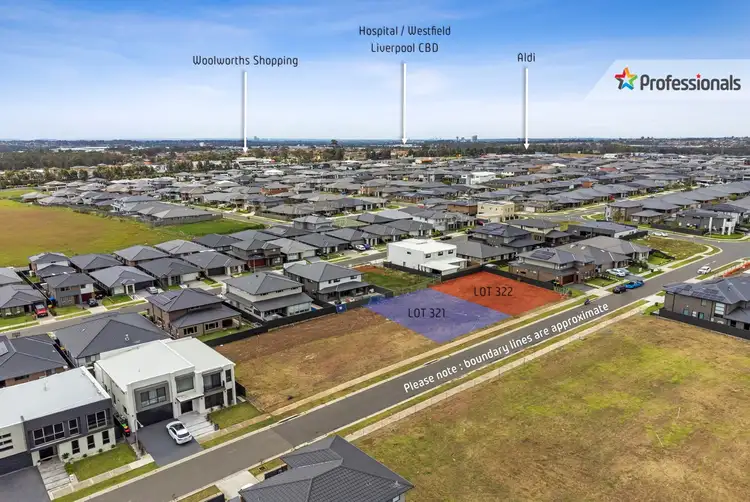Third view of Homely land listing, Lot 322@ 344 Frontiers Road, Edmondson Park NSW 2174