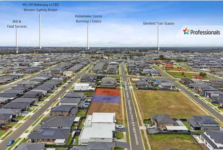 Fourth view of Homely land listing, Lot 322@ 344 Frontiers Road, Edmondson Park NSW 2174