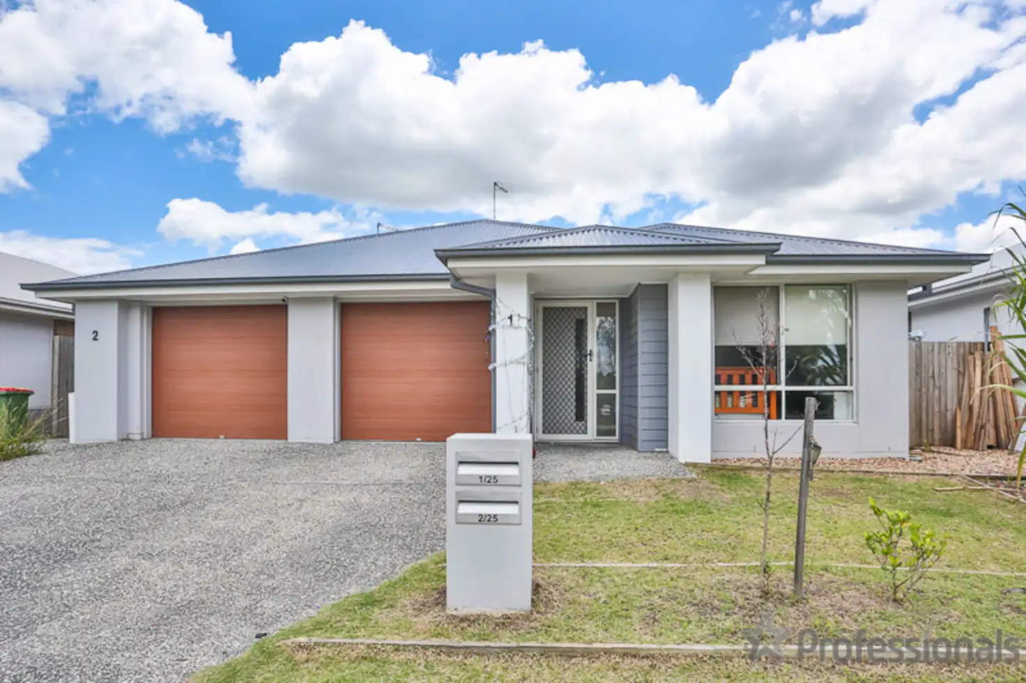 Main view of Homely semi-detached listing, 1 & 2/25 Turin Street, Redbank QLD 4301