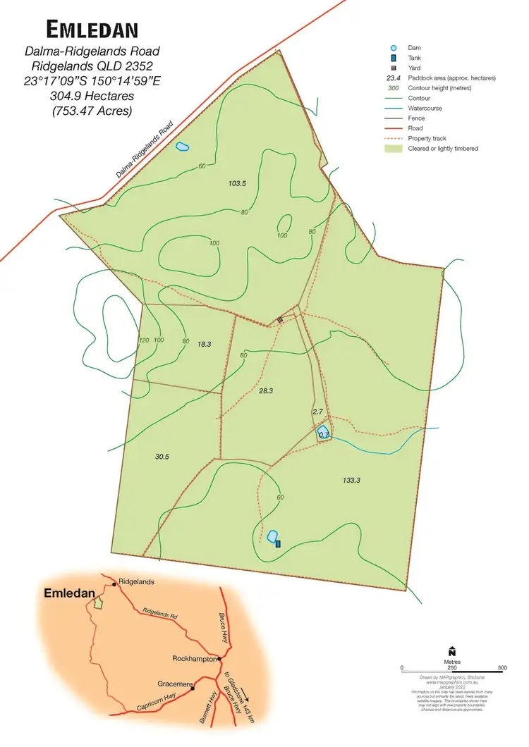 Second view of Homely rural property listing, 0 Dalma-Ridgelands Road, Ridgelands QLD 4702