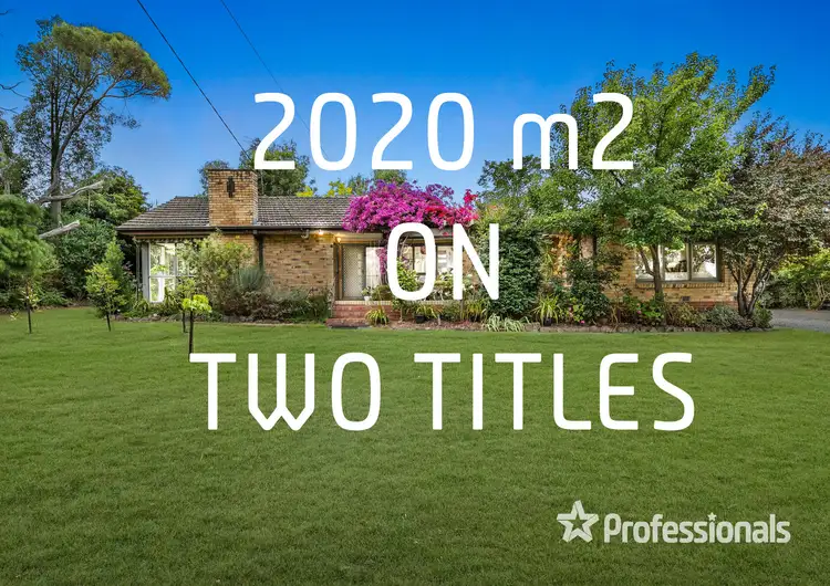 499-501 Ringwood-Warrandyte Road, Warrandyte South VIC 3134